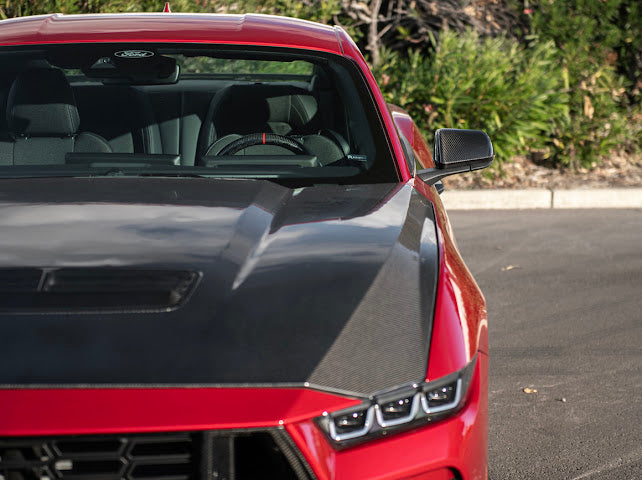 2015-UP FORD MUSTANG | CARBON FIBER MIRROR CAP COVER PAIR